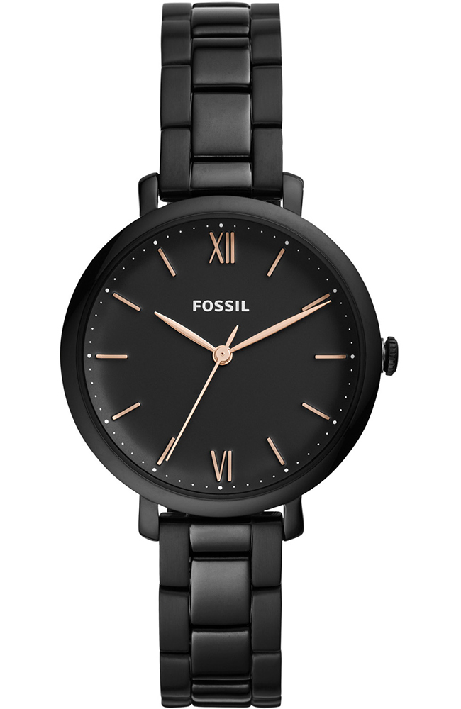 Black Metal Watches Fossil Online Store 