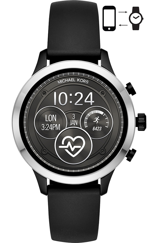 runway silicone smartwatch strap