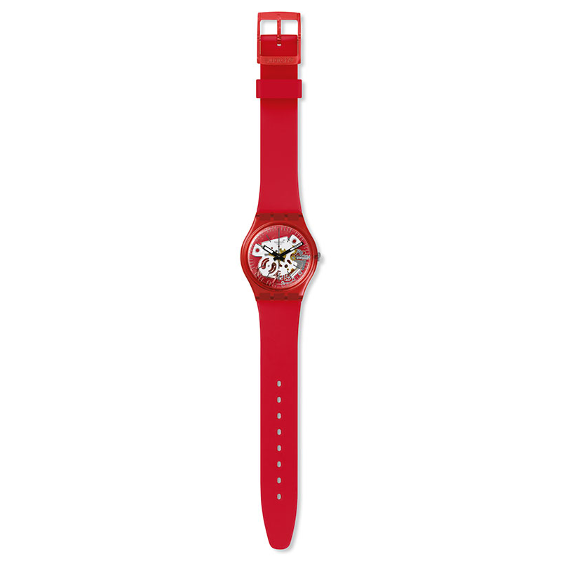 swatch rosso bianco