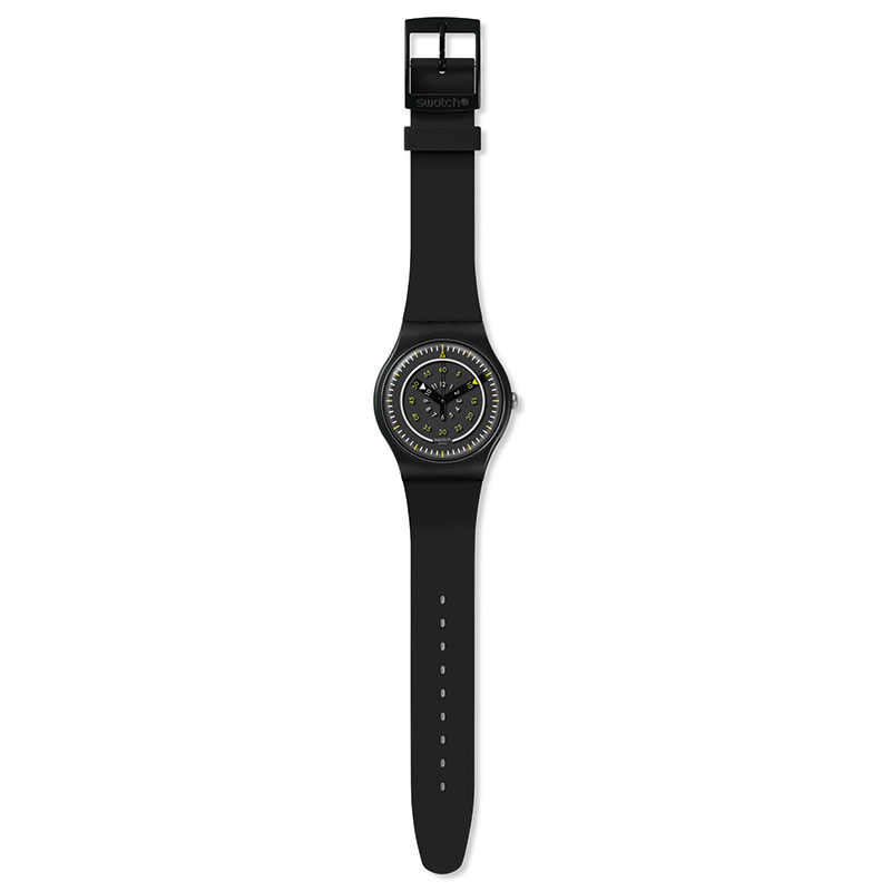 SWATCH Piu Nero Black Rubber Strap SUOB157 - E-oro.gr SWATCH ΑΝΔΡΙΚΑ ΡΟΛΟΓΙΑ