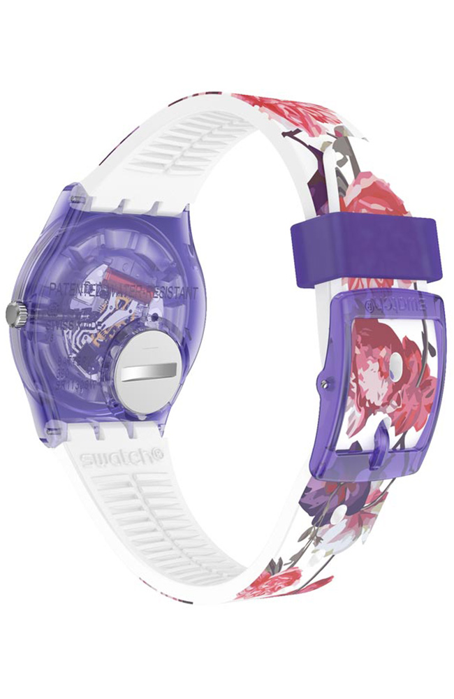 Ladies Watch SWATCH Sweet Garden Multicolor Rubber Strap GV135 - E-oro.gr  SWATCH WATCHES
