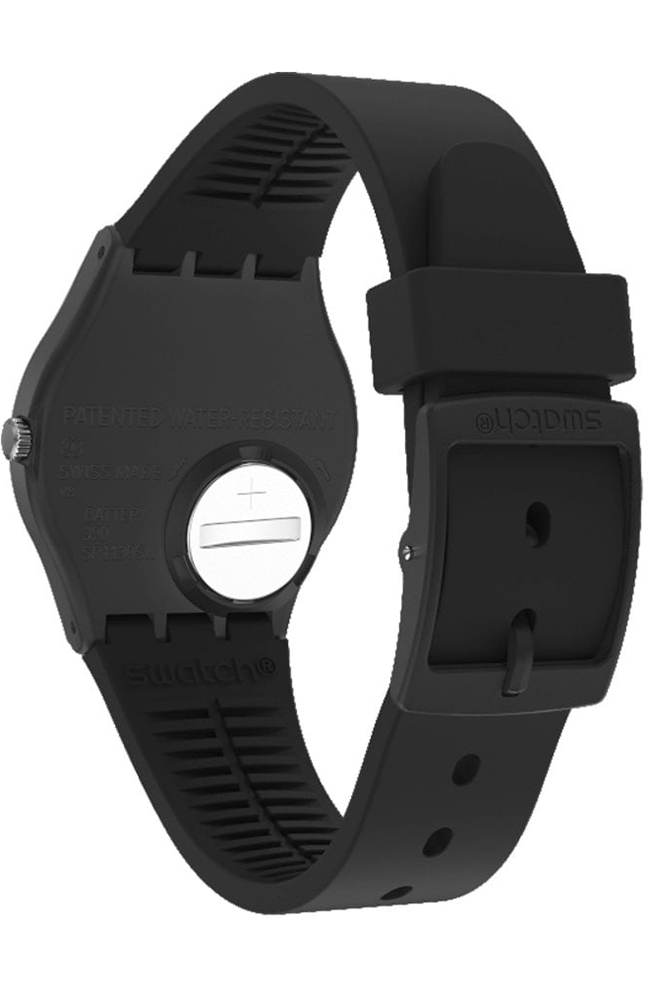SWATCH La Night Black Rubber Strap GB330 - E-oro.gr SWATCH ΓΥΝΑΙΚΕΙΑ ΡΟΛΟΓΙΑ