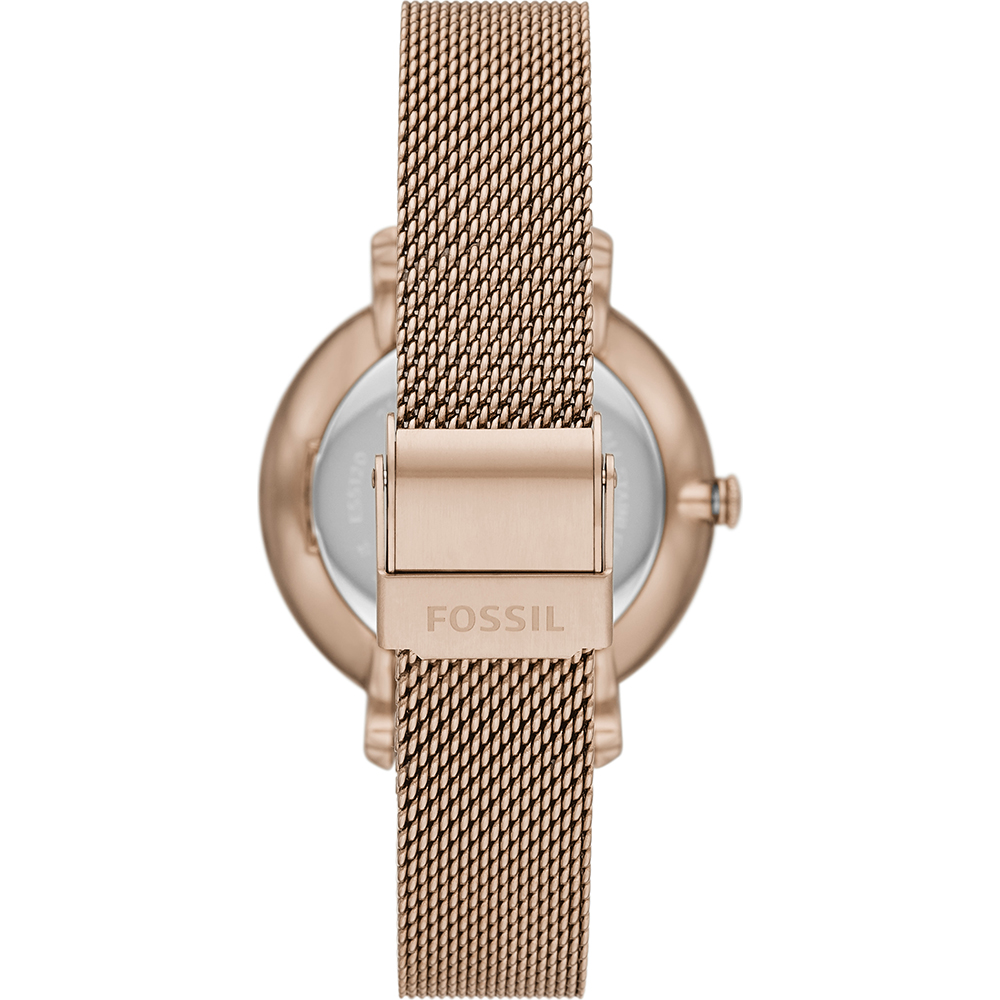 FOSSIL Jacqueline Rose Gold Stainless Steel Bracelet ES5120 - E-oro.gr  FOSSIL ΓΥΝΑΙΚΕΙΑ ΡΟΛΟΓΙΑ