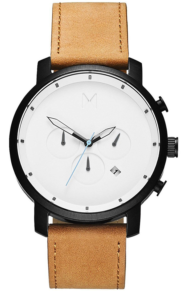 Leather Mvmt Water Resistant Mvmt Chrono Gold Mvmt Gold Black