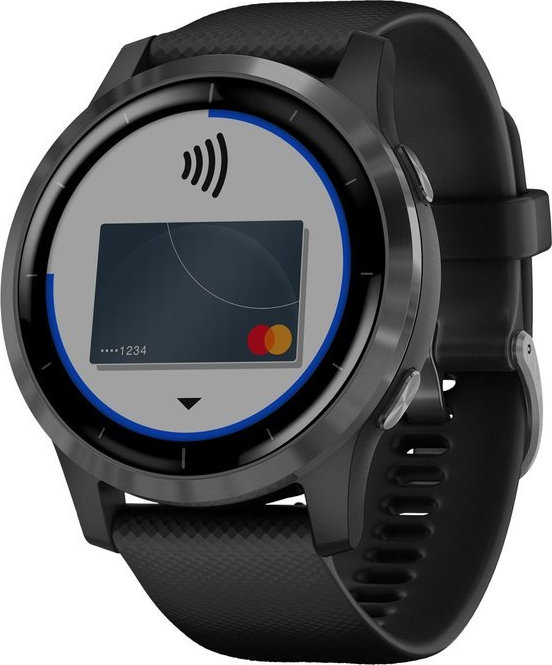 Buy Garmin 010-02174-14 Vivoactive 4 Smartwatch Black/Slate in