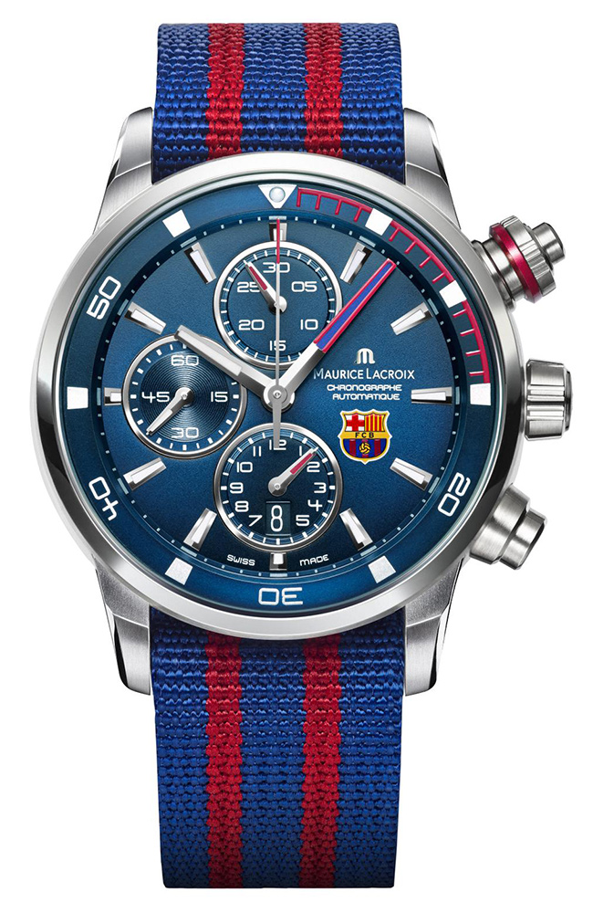極美品】Maurice Lacroix FC Barcelona 腕時計