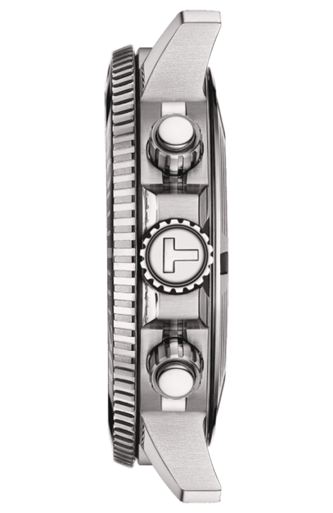 Men's Watch TISSOT Seastar 1000 Black Rubber Chronograph