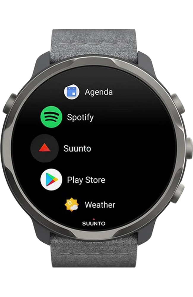 Men's Watch SUUNTO Graphite Grey Leather Strap SS050595000 E