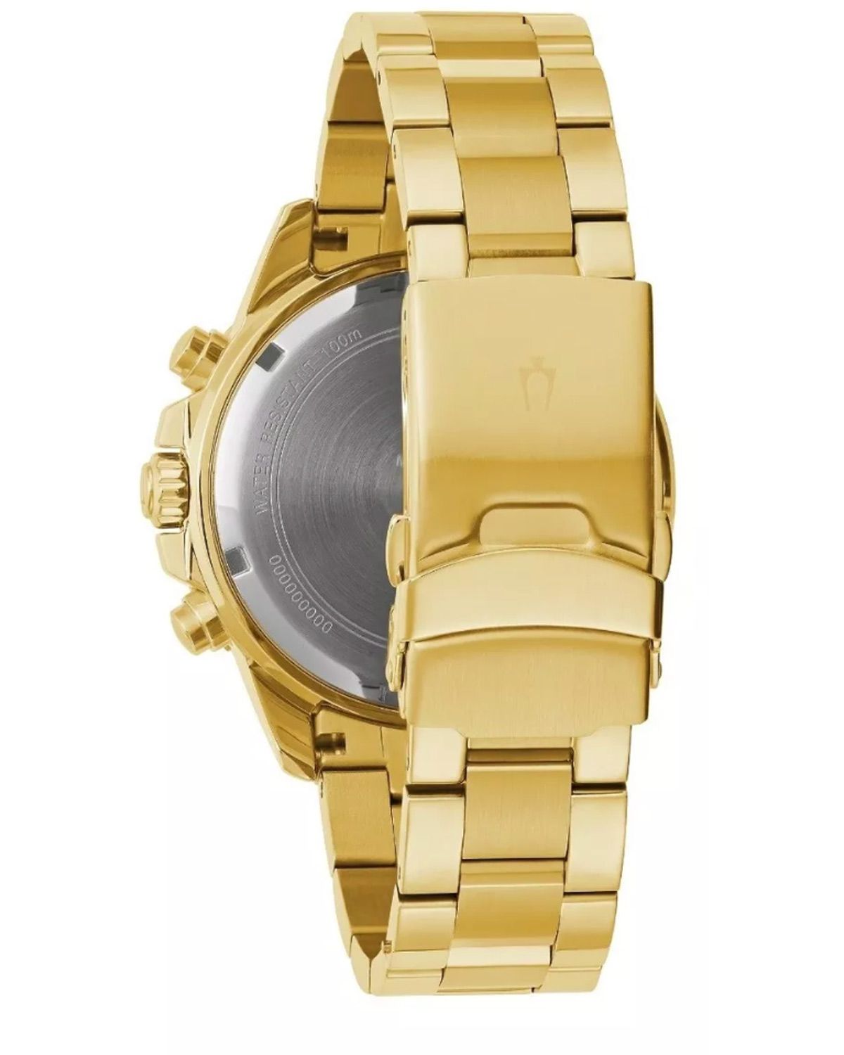 Men's Watch BULOVA Classic Gold Stainless Steel Chronograph 98A248