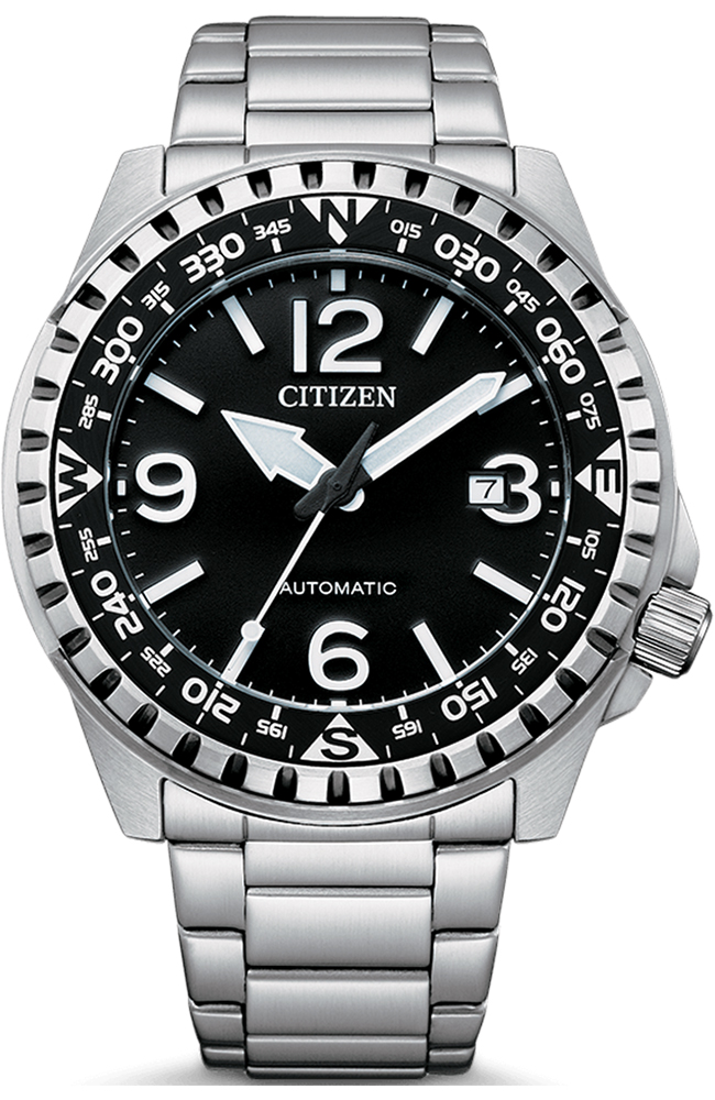 Men's Watch CITIZEN Automatic Stainless Steel Bracelet NJ2190-85E