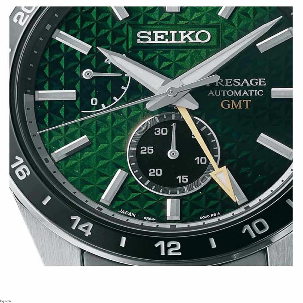 Men's Watch SEIKO Presage Sharp Edged Series GMT Automatic Stainless Steel  Bracelet SPB219J1  SEIKO WATCHES