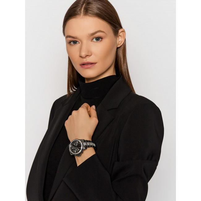 Ladies Watch MICHAEL KORS Everest Crystals Black Stainless Ladies Watch MICHAEL KORS Everest Crystals Black Stainless