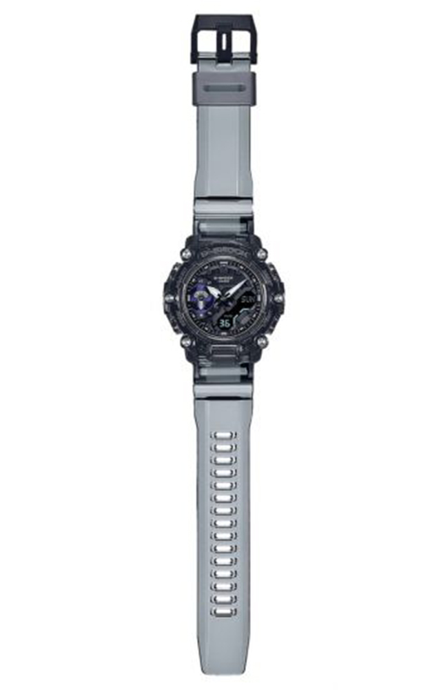 Men's Watch CASIO G-Shock Skeleton Sound Wave Series Grey Rubber