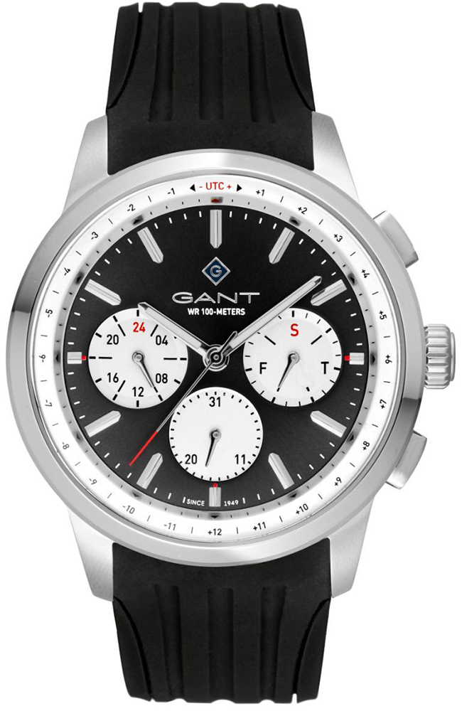 Men's Watch GANT Middletown Black Rubber Strap G154008
