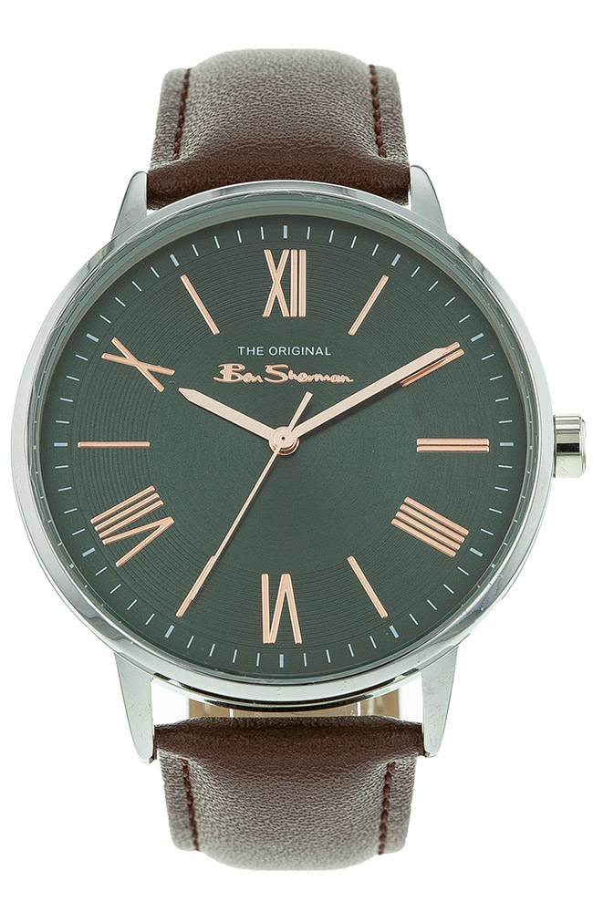 Myntra Gant Watches For Men Men's Watch BEN SHERMAN Brown Leather