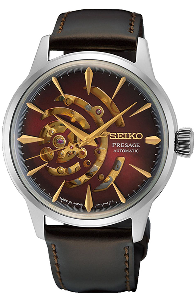 Men's Watch SEIKO Presage Red Brick Cocktail Time Limited Edition