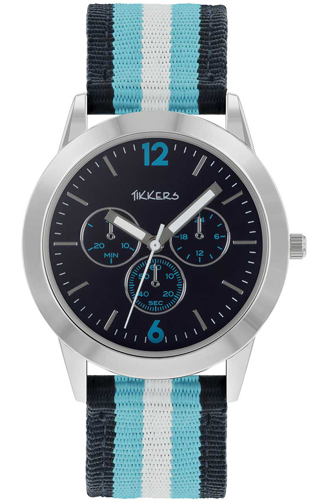 Kid's Watch TIKKERS BoxSet Multicolor Fabric Strap TK0192 Eoro.gr