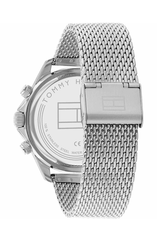 Tommy HILFIGER Silver Stainless Steel Chronograph 1792018 - E-oro.gr ...