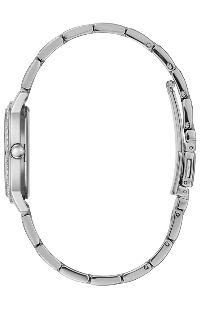 Ladies Watch GUESS Montage BoxSet Crystals Silver Stainless Steel