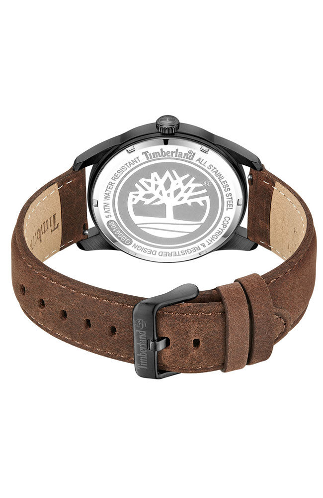 Men's Watch TIMBERLAND Orford Brown Leather Strap TDWGB0010801 - E-oro.gr  TIMBERLAND WATCHES