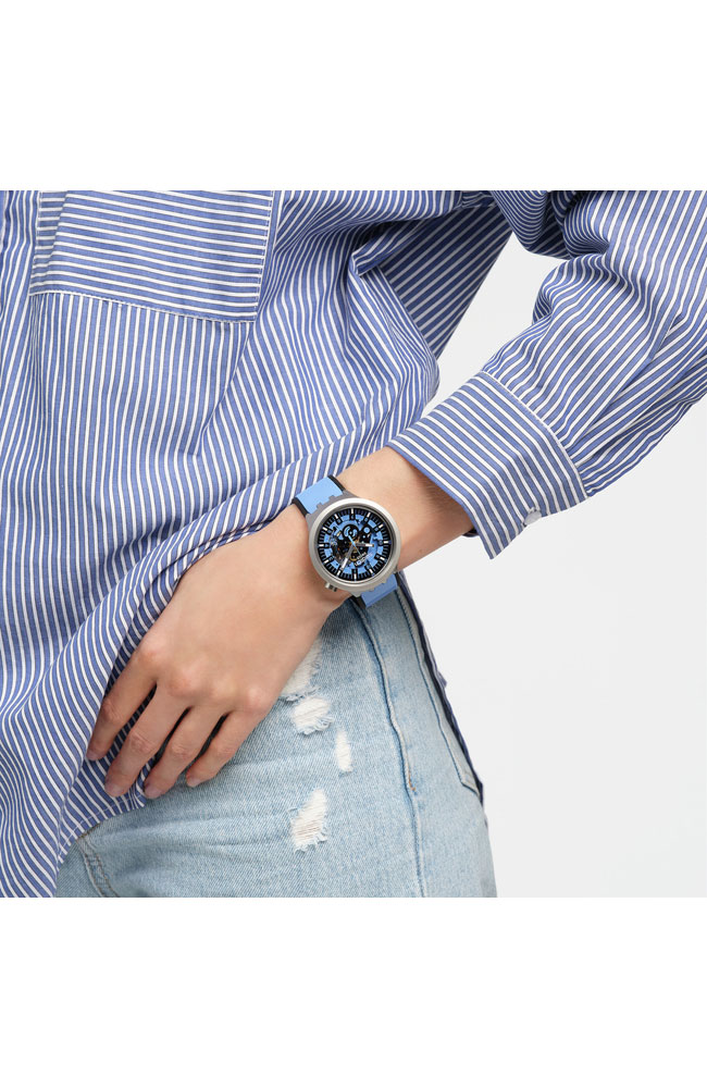 [スウォッチ] 腕時計 BLUE DAZE SB07S106 ブルー SB07S106 - AZURE BLUE DAZE - Swatch® United States