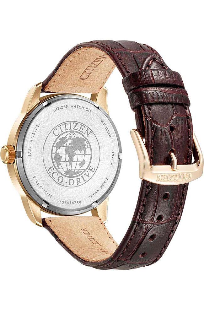 Ladies Watch Citizen Watch Brown Leather Strap Ladies Watch