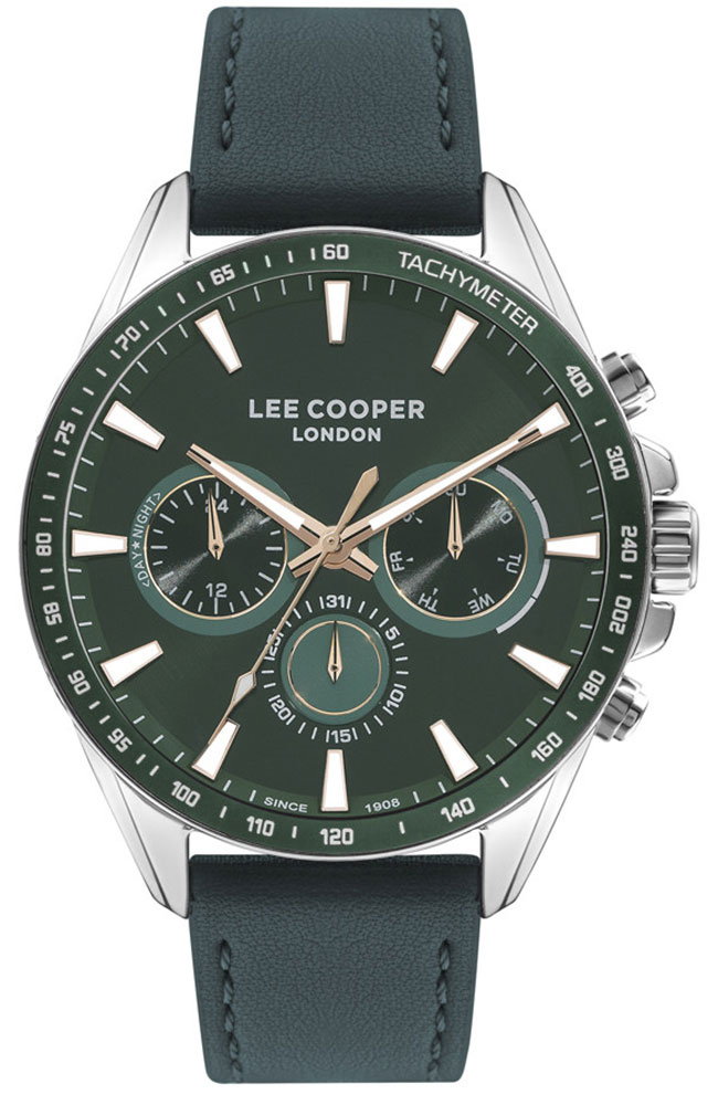 Lee Cooper Orologio da uomo multifunzione con quadrante