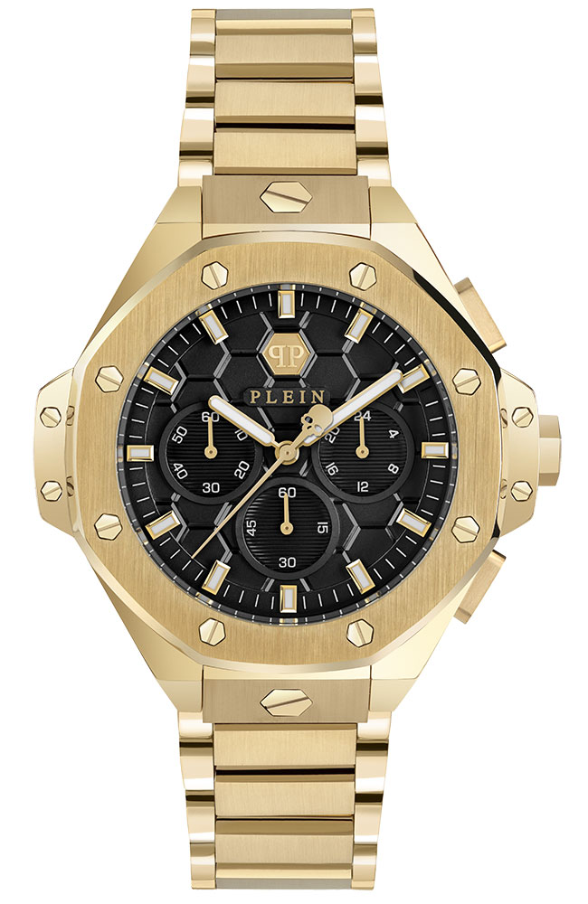 Men's Watch PHILIPP PLEIN Royal Gold Stainless Steel Chronograph