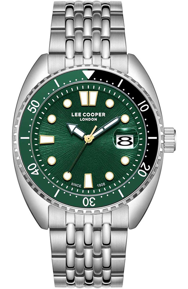 Men's Watch LEE COOPER Silver Metallic Bracelet LC07997.370