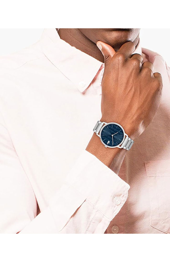 Men's Watch LACOSTE Silver Stainless Steel Bracelet 2011305 - E-oro.gr ...