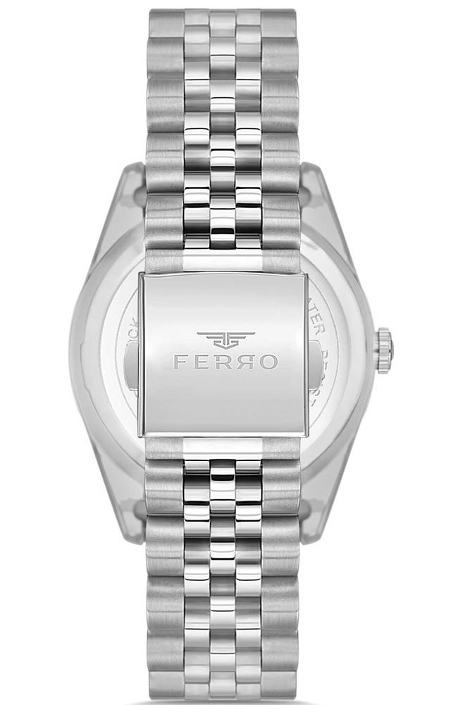 Ladies Watch FERRO Silver Metallic Bracelet F11130AWT F11130AWT A A ladies-watch-ferro-silver-metallic-bracelet-f11130awt-f11130awt-a-a