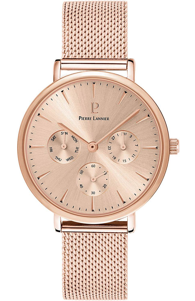 Ladies Watch PIERRE LANNIER Symphony Rose Gold Stainless Steel